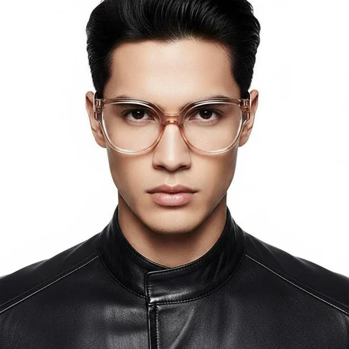 Lunettes papillon en acétate brun #BS1902-0157