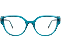 Lunettes en acétate bleu papillon #BS1902-0158