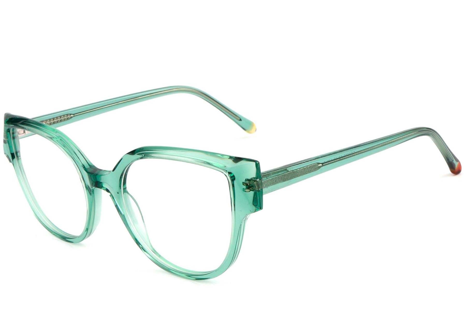 Butterfly Green Acetate Glasses #BS1902-0159