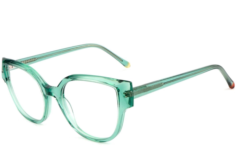 Butterfly Green Acetate Glasses #BS1902-0159