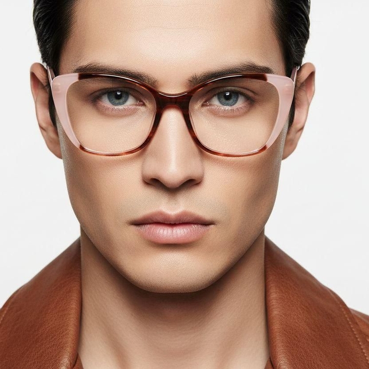 Butterfly Pink Acetate Glasses #BS1902-0161