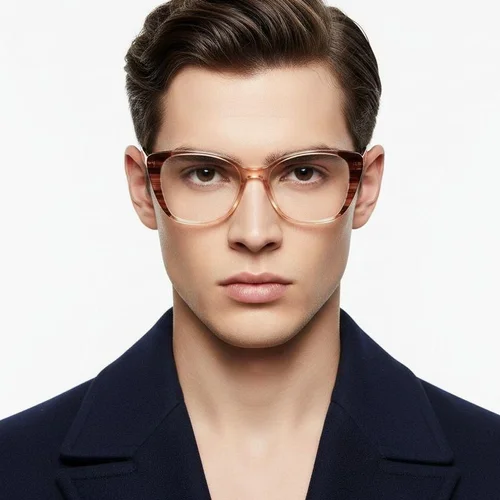 Lunettes en acétate rose papillon #BS1902-0163