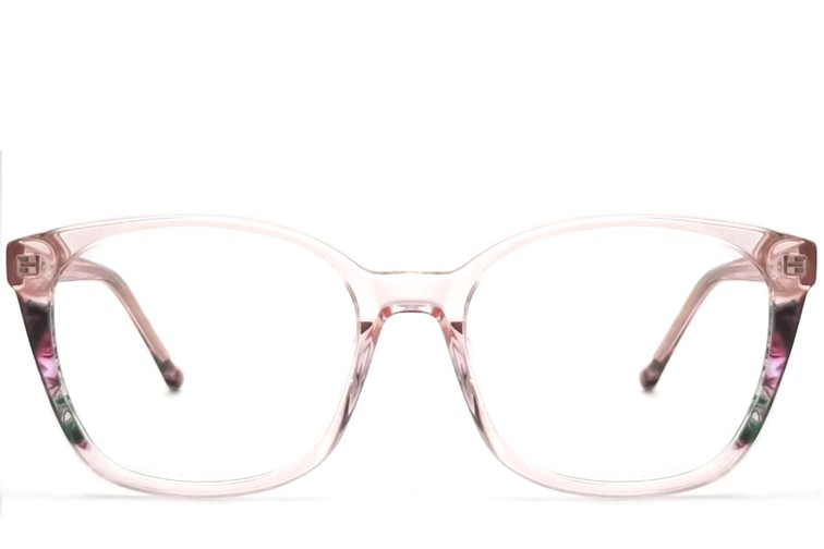 Butterfly Pink Acetate Glasses #BS1902-0166