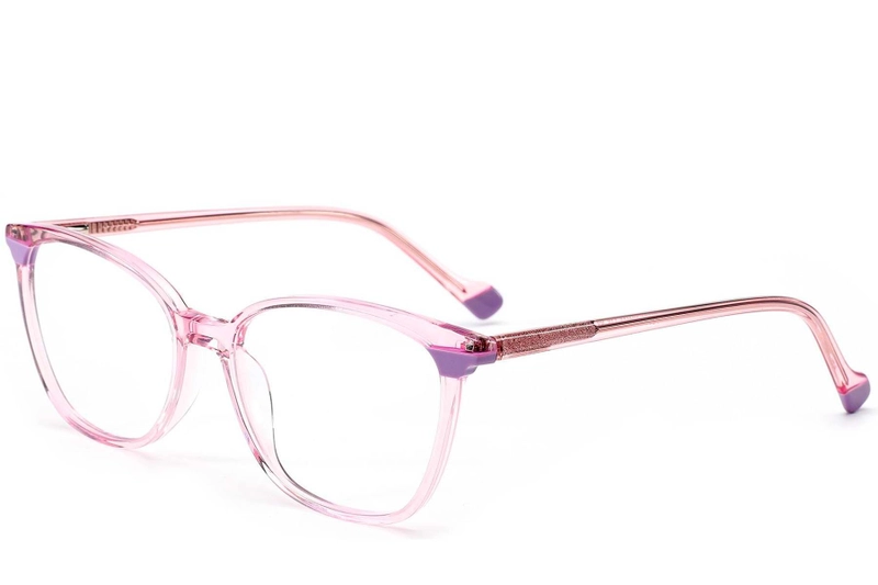 Butterfly Pink Acetate Glasses #BS1902-0174