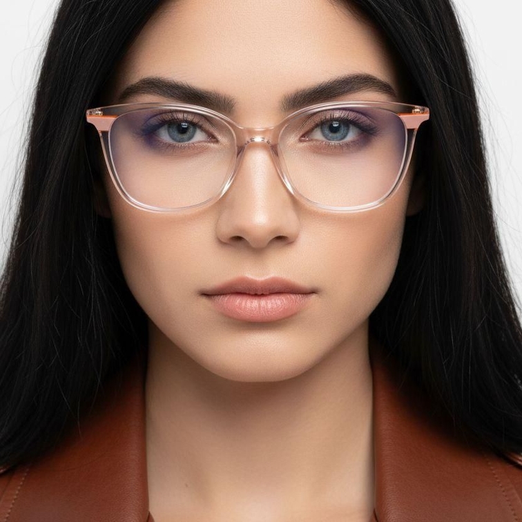 Butterfly Transparent Acetate Glasses #BS1902-0177