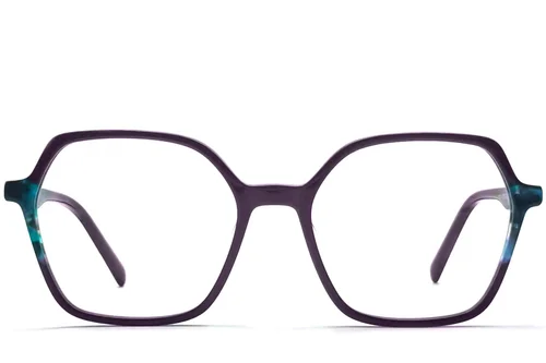 Lunettes en acétate violet papillon #BS1902-0188