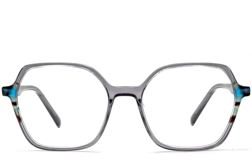 Lunettes en acétate gris papillon #BS1902-0189