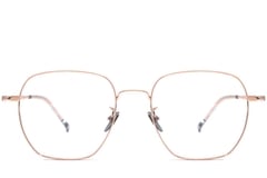 Geometric Pink Titanium Glasses #BS1913-0022