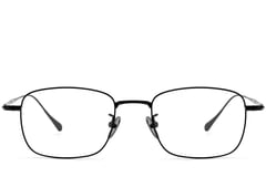 Rectangular Black Titanium Glasses #BS1913-0037
