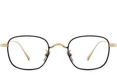 Rectangular Black Titanium Glasses #BS1913-0048