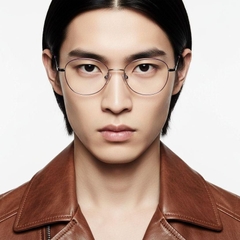 Ovale violette Titanbrille #BS1913-0102