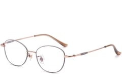 Oval Grey Titanium Glasses #BS1913-0104