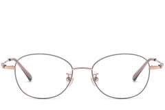 Oval Grey Titanium Glasses #BS1913-0104