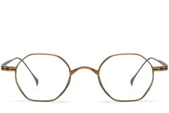 Geometric Copper Titanium Glasses #BS1913-0128