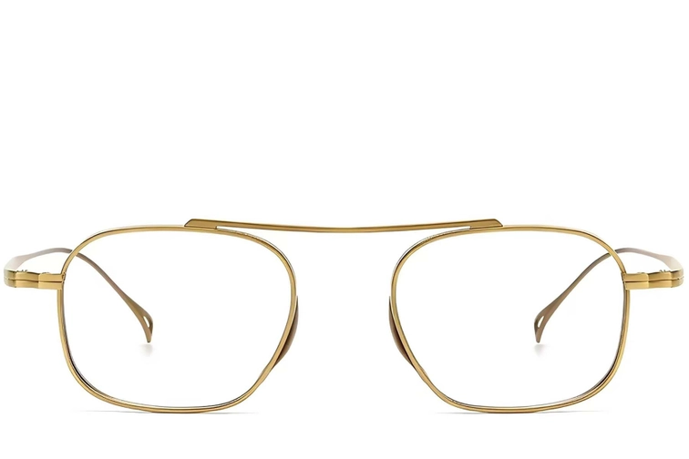 Aviator Golden Titanium Glasses #BS1913-0136