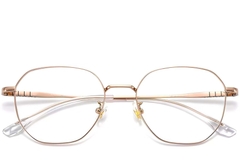 Geometric Pink Titanium Glasses #BS1913-0154