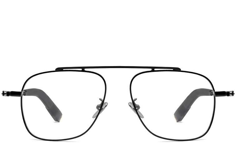 Aviator Black Titanium Glasses #BS1913-0166