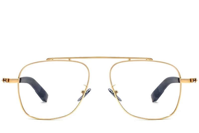 Aviator Golden Titanium Glasses #BS1913-0167