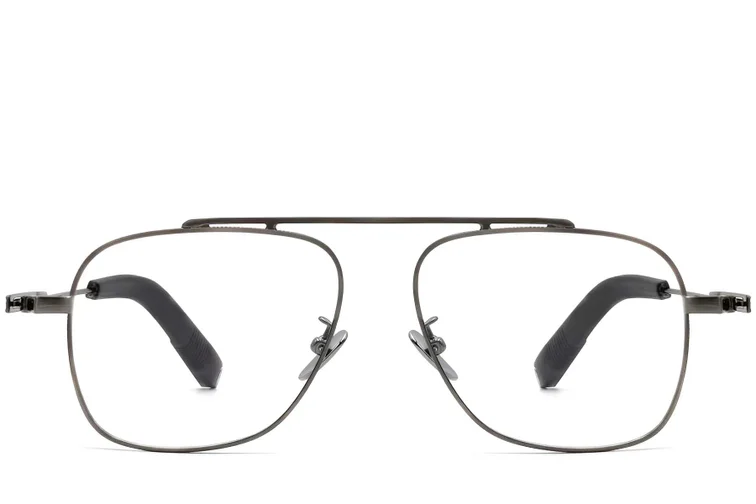 Aviator Grey Titanium Glasses #BS1913-0169