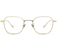 Geometric Golden Titanium Glasses #BS1913-0178