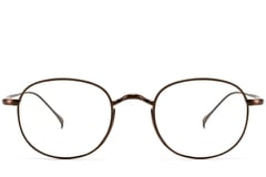 Oval Copper Titanium Glasses #BS1913-0183