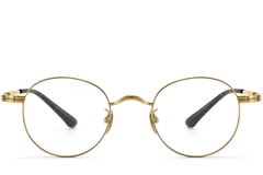 Oval Golden Titanium Glasses #BS1913-0195