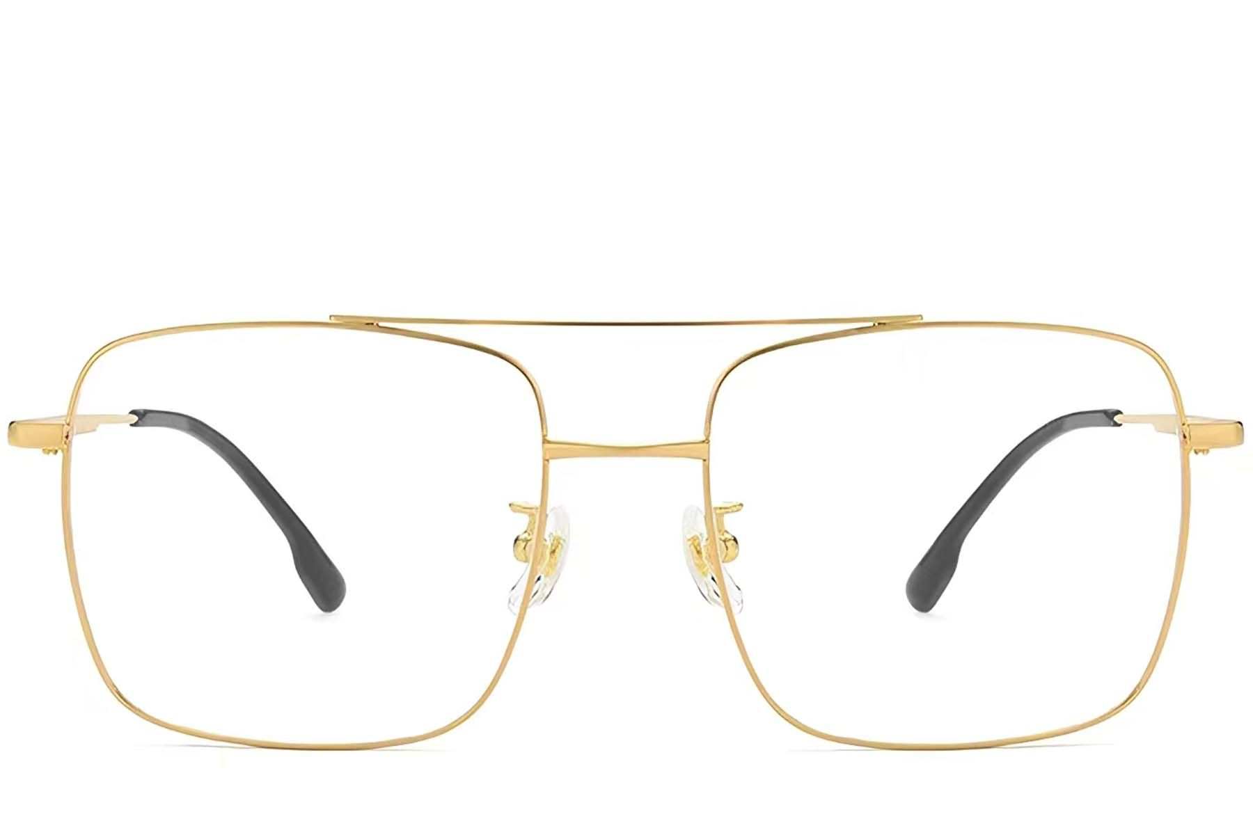 Aviator Golden Titanium Glasses #BS1913-0205