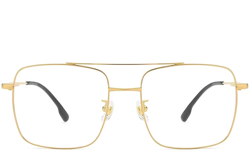 Aviator Golden Titanium Glasses #BS1913-0205