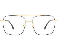 Aviator Zwarte Titanium Bril #BS1913-0206