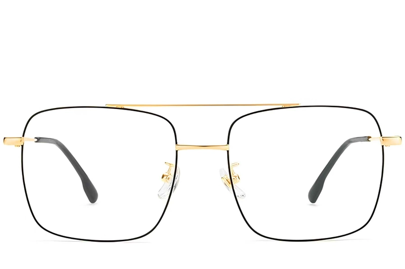 Aviator Zwarte Titanium Bril #BS1913-0206