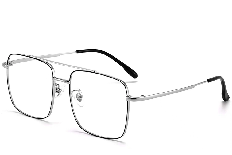 Aviator Black Titanium Glasses #BS1913-0209