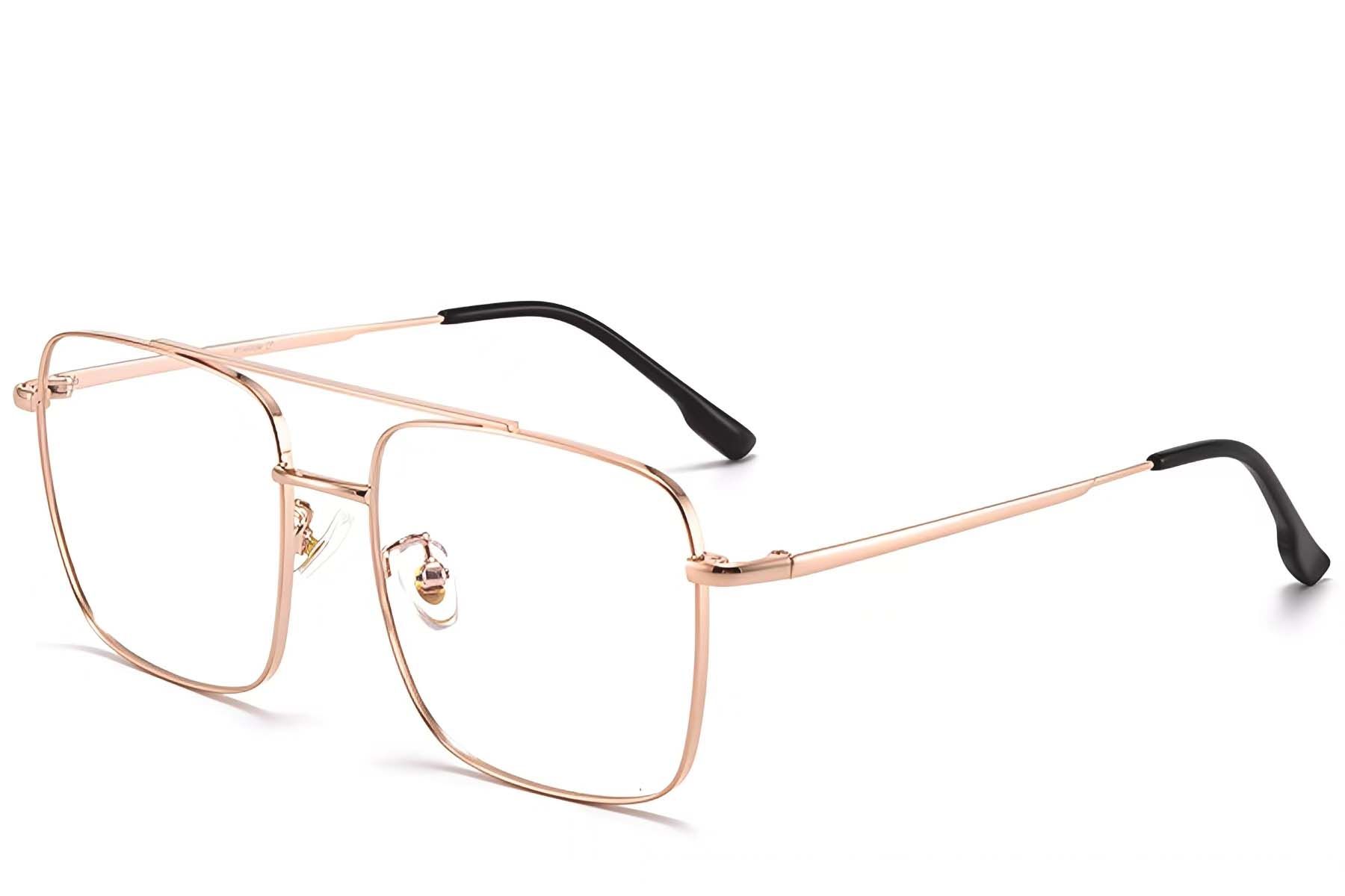 Aviator Pink Titanium Glasses #BS1913-0210