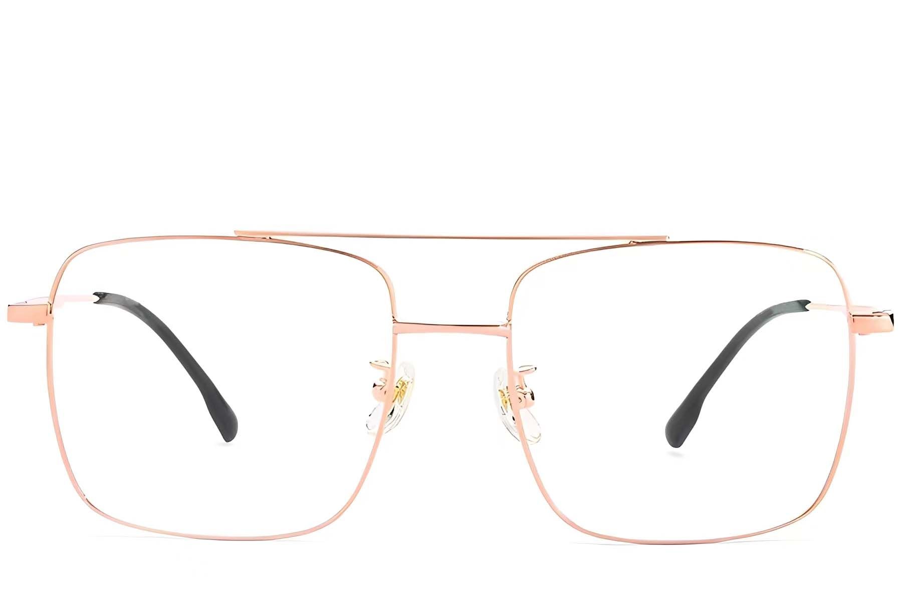 Aviator Pink Titanium Glasses #BS1913-0210