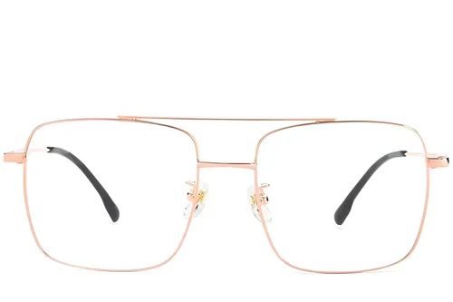 Lunettes aviateur en titane rose #BS1913-0210