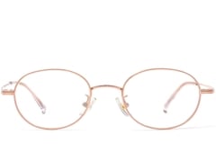 Ovale rosa Titanbrille #BS1913-0252