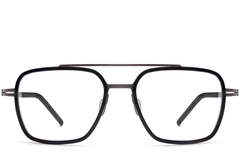 Gafas de aviador de titanio negro #BS1913-0257