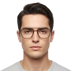 Aviator Groene Titanium Bril #BS1913-0261