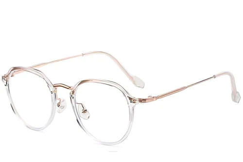 Oval Pink TR90 Glasses #BS1913-0272