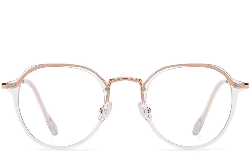 Oval Pink TR90 Glasses #BS1913-0272