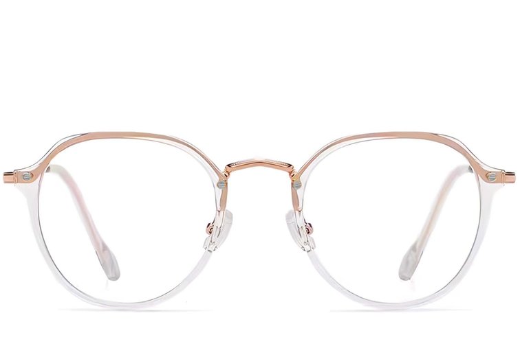 Oval Pink TR90 Glasses #BS1913-0272