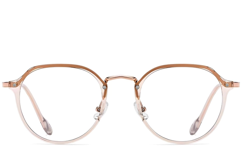 Oval Yellow TR90 Glasses #BS1913-0273