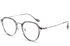 Oval Grey TR90 Glasses #BS1913-0275