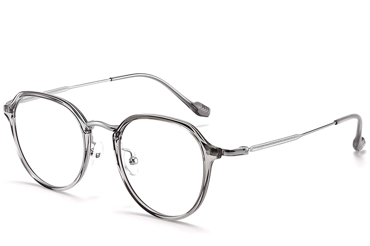 Oval Grey TR90 Glasses #BS1913-0275