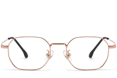 Geometric Pink Titanium Glasses #BS1913-0279