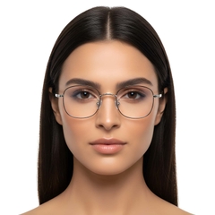 Oval Black Titanium Glasses #BS1913-0297