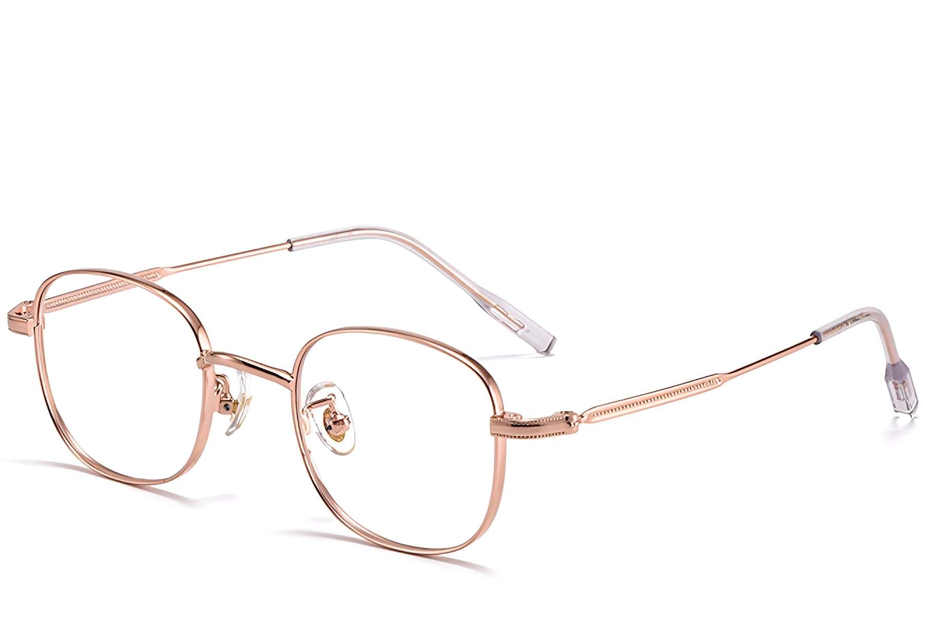 Ovale rosa Titanbrille #BS1913-0299