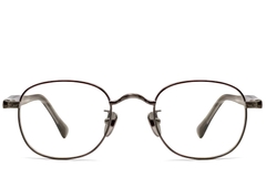 Oval Grey Titanium Glasses #BS1913-0309
