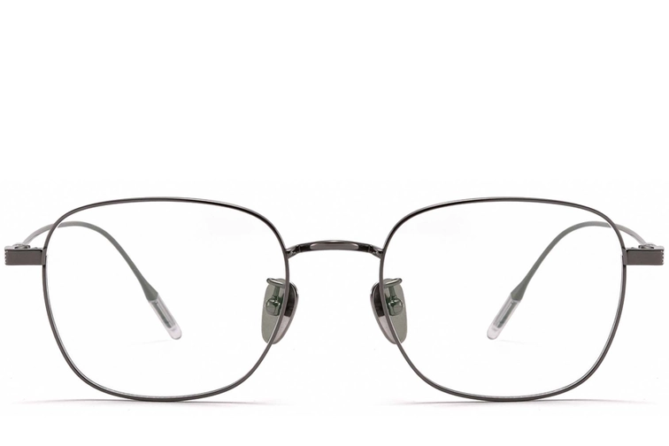 Oval Grey Titanium Glasses #BS1913-0332