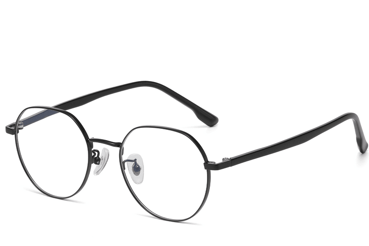Geometric Black Metal Glasses #BS1913-0382