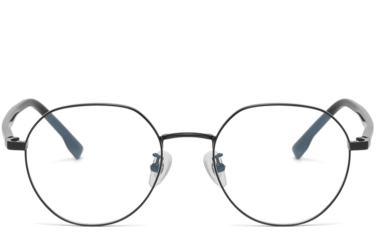 Geometric Black Metal Glasses #BS1913-0382